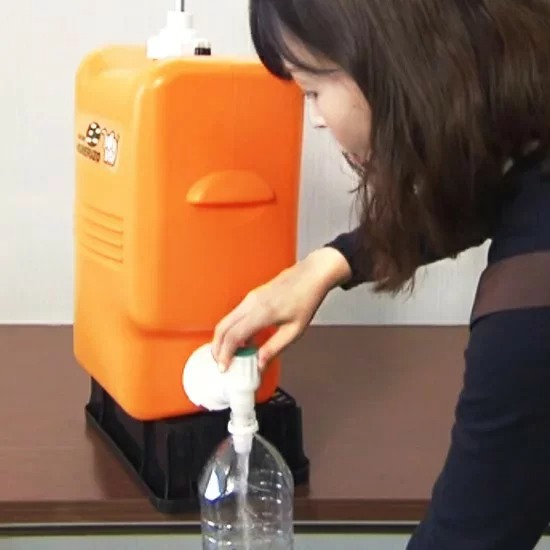 ポリタンク型 非常用浄水器 コッくん飲めるゾウ ミニ【メーカー直送