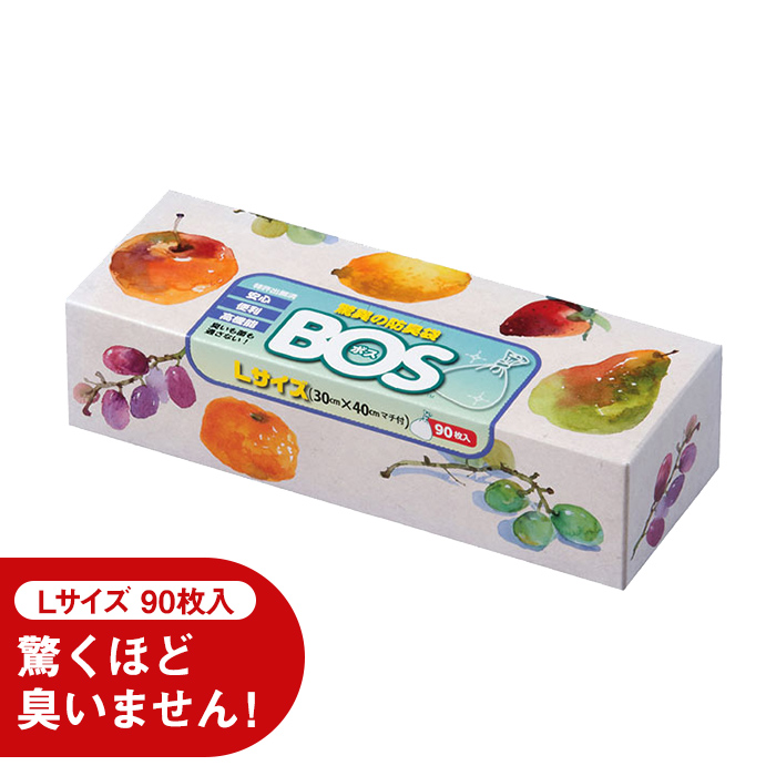 驚異の防臭袋 BOS Lサイズ90枚入｜LA・PITA